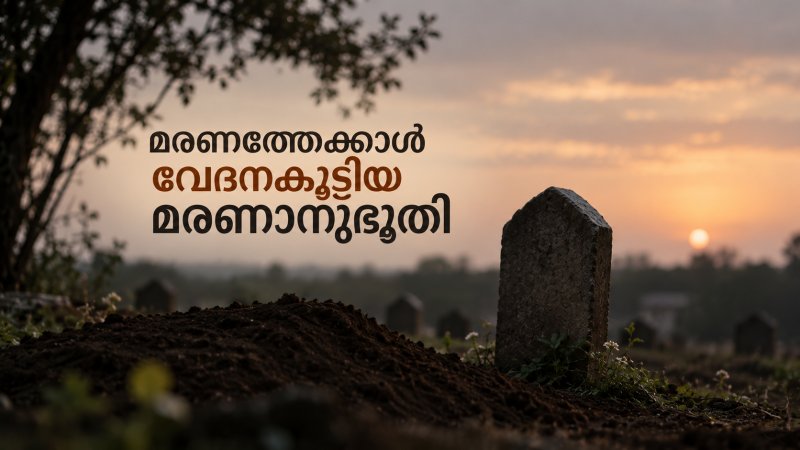 മരണത്തേക്കാള്‍   വേദനകൂടിയ മരണാനുഭൂതി